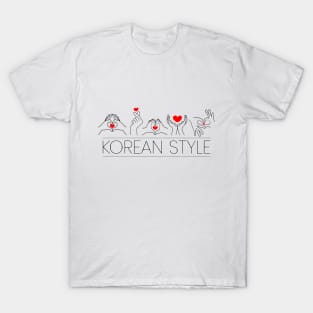 KOREAN HEART T-Shirt